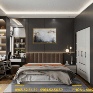 Phòng ngủ Master sang trọng, tiện nghi