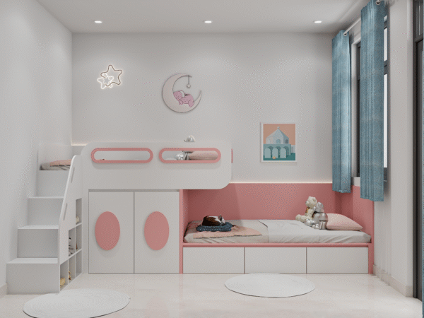 Bộ phòng ngủ 14m2 cho bé PN0036