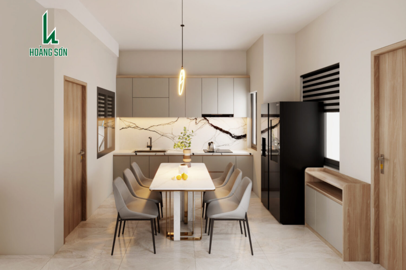 Mẫu tủ bếp TB0055