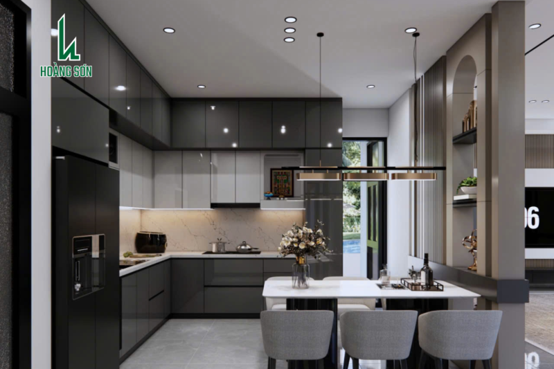 Mẫu tủ bếp TB0053