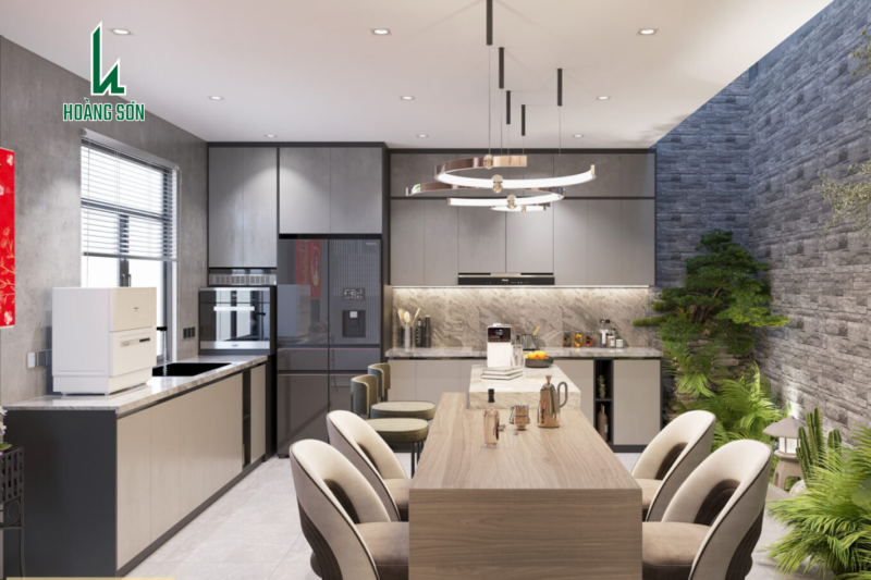 Mẫu tủ bếp TB0051