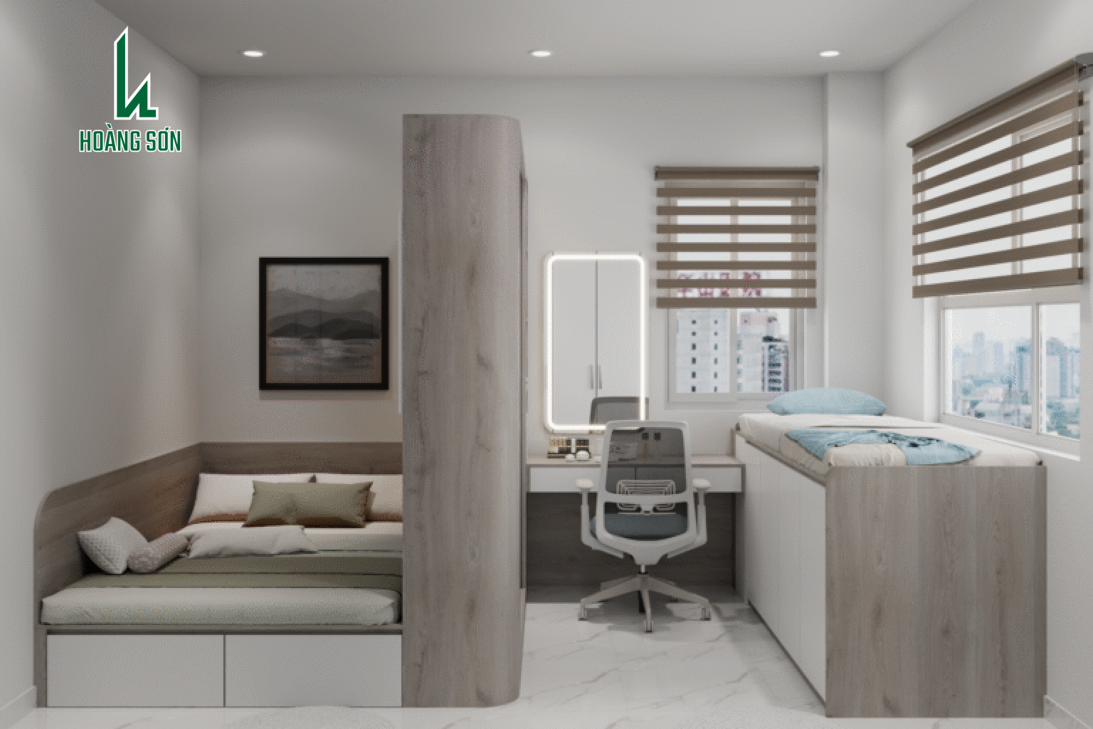 Mẫu Phòng Ngủ PN0061 Mẫu Phòng Ngủ PN0061