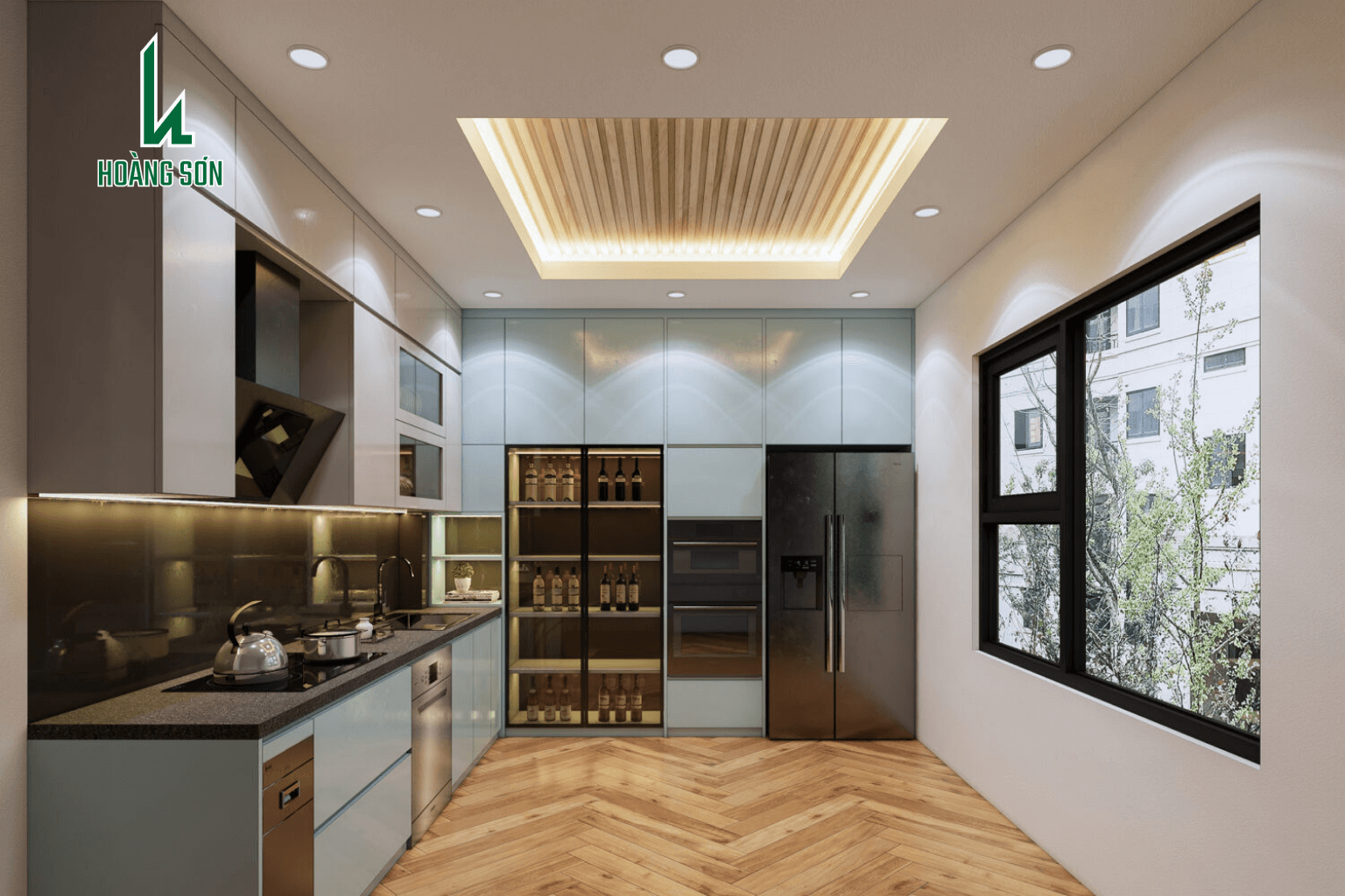 Tủ bếp TB0029 Tủ bếp TB0029