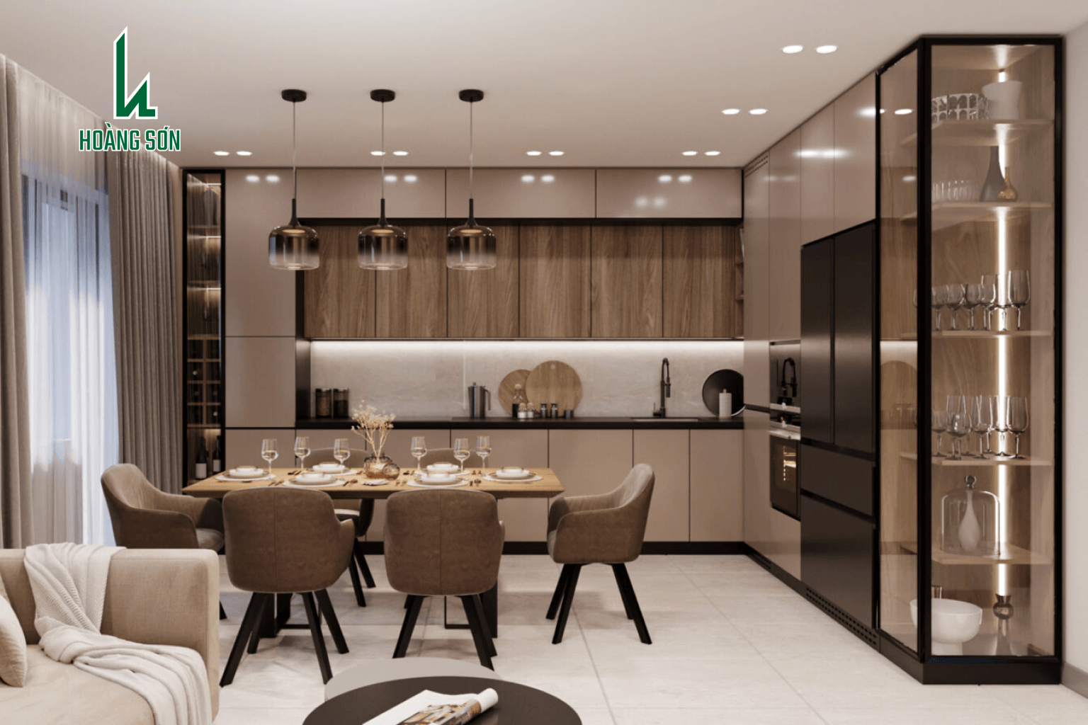 Tủ bếp TB0042 Tủ bếp TB0042