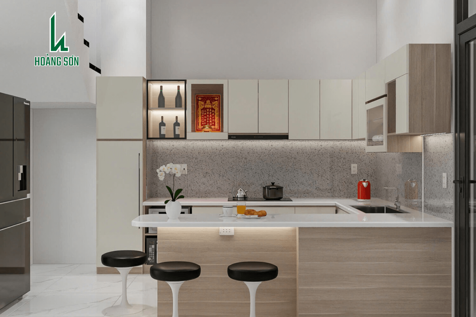 Tủ bếp TB0046 Tủ bếp TB0046