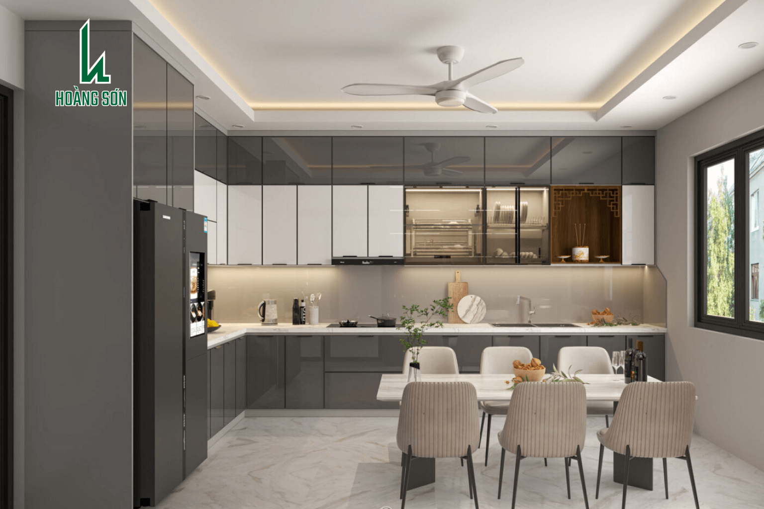 Tủ bếp TB0047 Tủ bếp TB0047