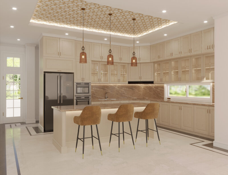 Bếp tân cổ điển 