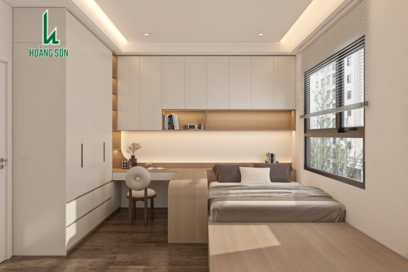 Bộ Phòng ngủ 15m2 cho chung cư, nhà phố