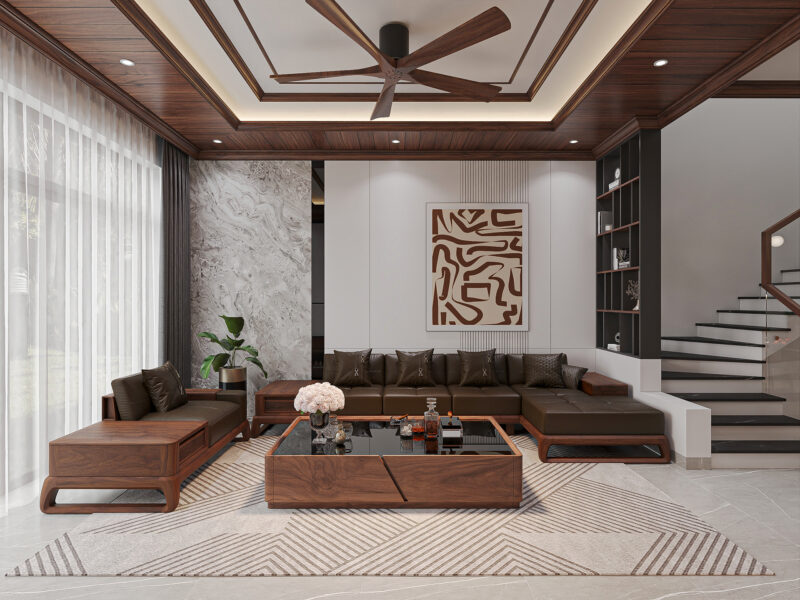 Màu sơn phòng khách đẹp 