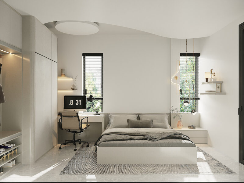 Hoa trang trí phòng ngủ