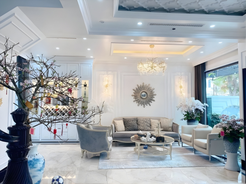 Bố trí nội thất phòng khách cho không gian sống hiện đại năm 2026