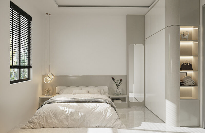 Ảnh nền cho mẫu phòng nhủ 13m