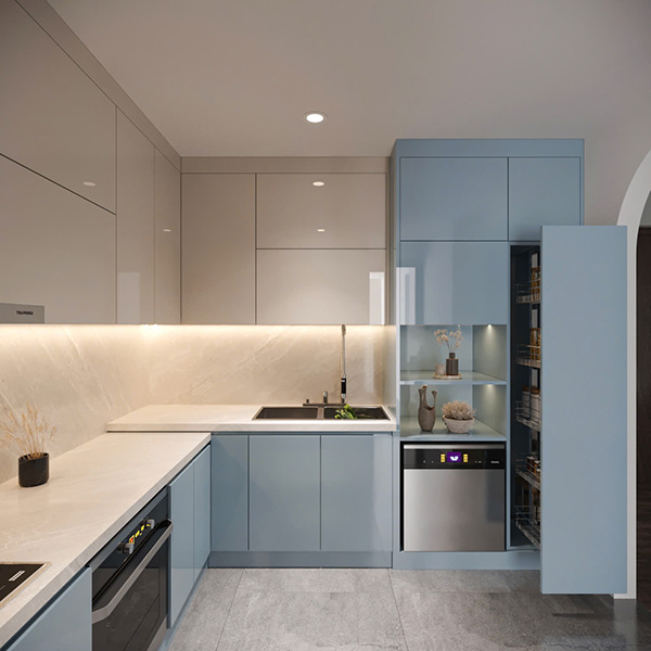 Phong thủy phòng bếp theo nguyên tắc tam giác