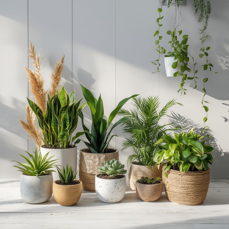 Đặt cây trang trí giúp tăng dương khí và sinh khí cho không gian