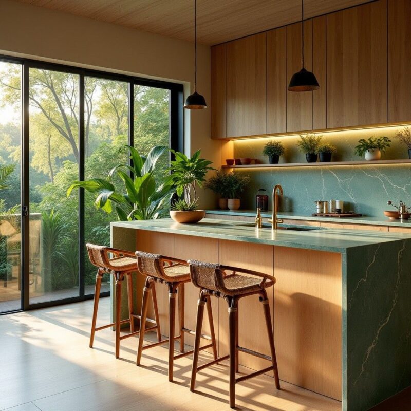 Người mệnh Thủy nên chưng cây gì trong phòng bếp để khử mùi và tăng cường sinh khí