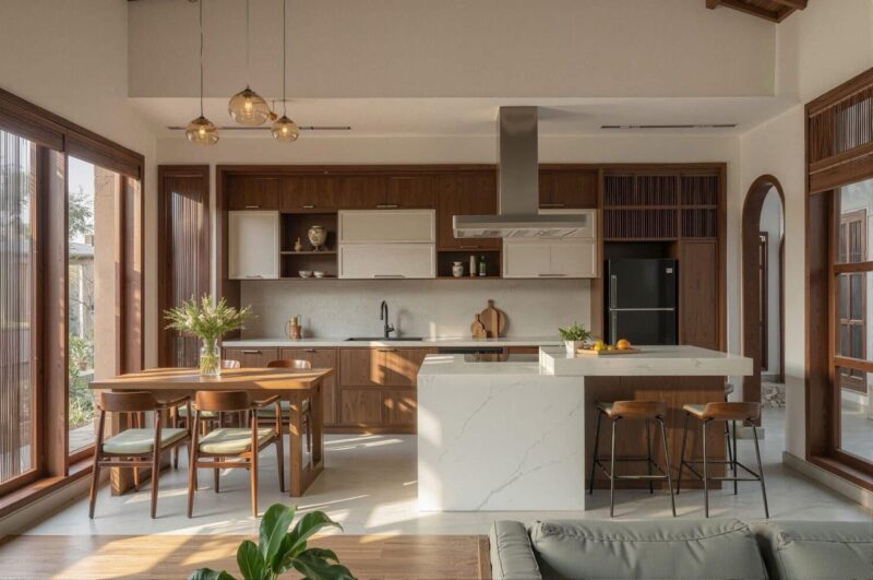 Hướng bếp bố trí hợp phong thủy