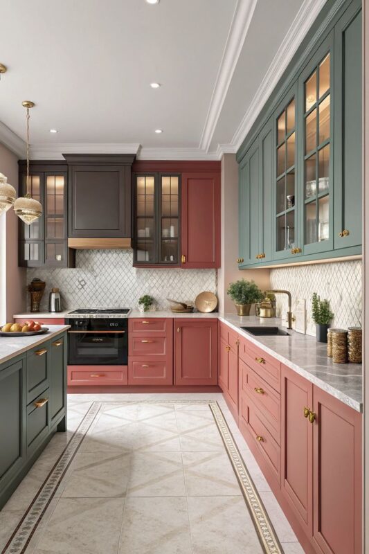 Sắp xếp thiết bị bếp tránh xung khắc