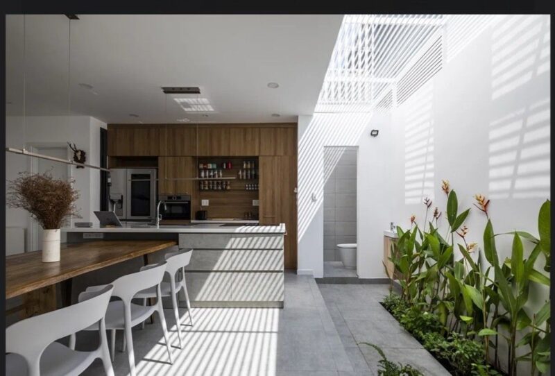 Nhà ở hiện đại tối ưu phong thủy nội thất