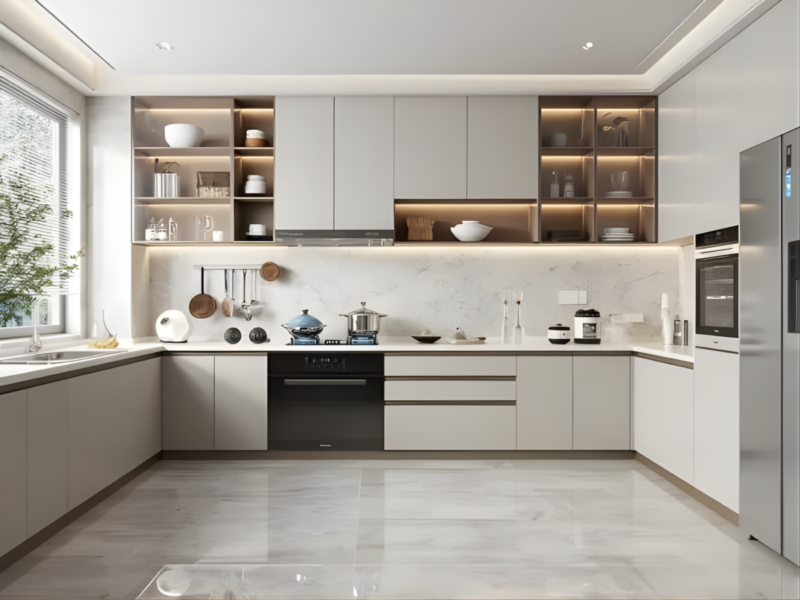 Phòng bếp hợp phong thủy giúp người mệnh Kim giữ vượng khí