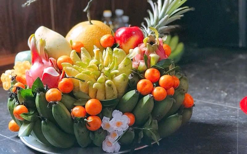 Cách bày mâm ngũ quả ngày Tết năm Bính Ngọ 2026