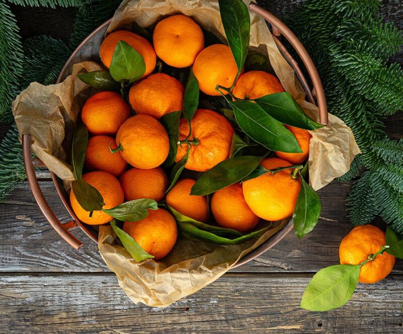 Trái quýt chưng Tết mang ý nghĩa tài lộc