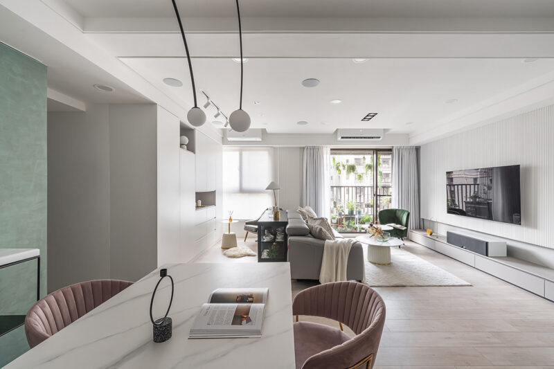 Bố cục không gian đơn giản, rõ ràng