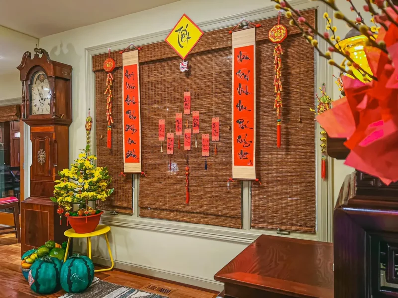 Hoa chưng tết cho mệnh Thổ