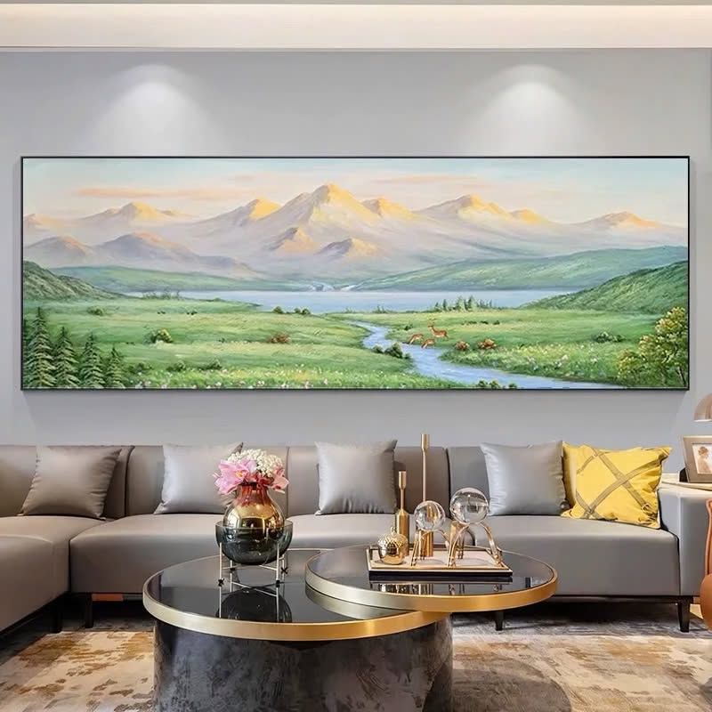 tranh khổ lớn phòng khách