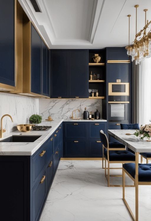 Phòng bếp tân cổ điển