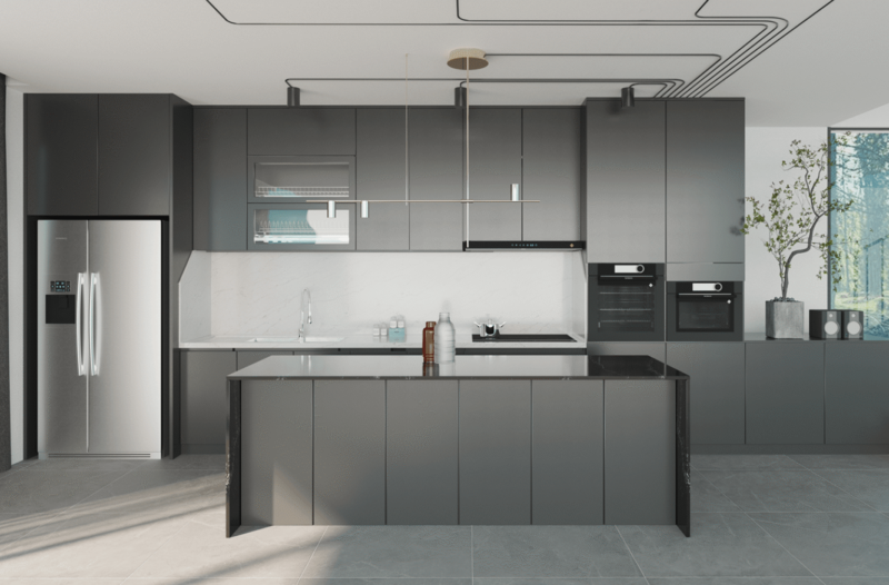 Tủ Bếp Chữ L, Chữ U Và Chữ I: Ưu Nhược Điểm Từng Loại