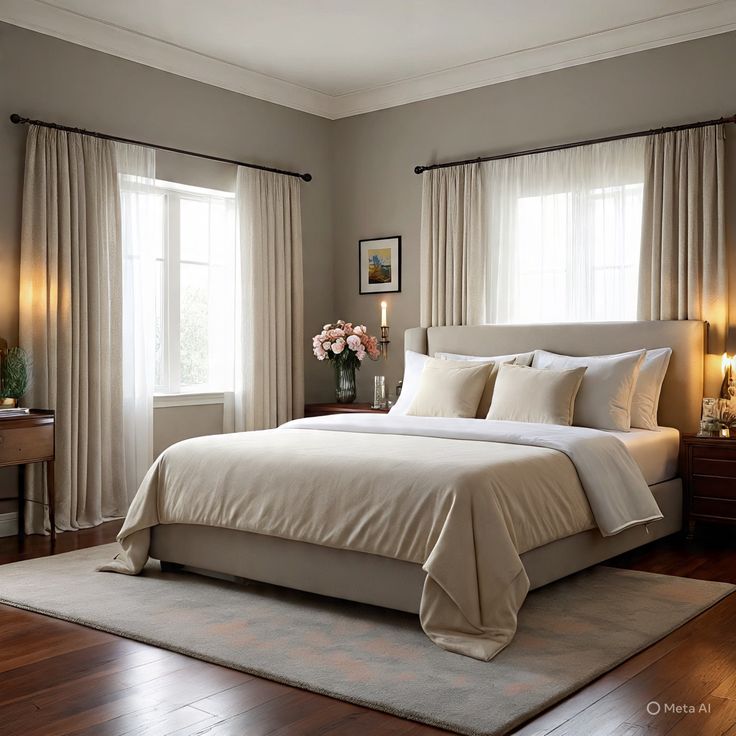 Cách chọn rèm cửa cho phòng ngủ phù hợp cho từng không gian sống