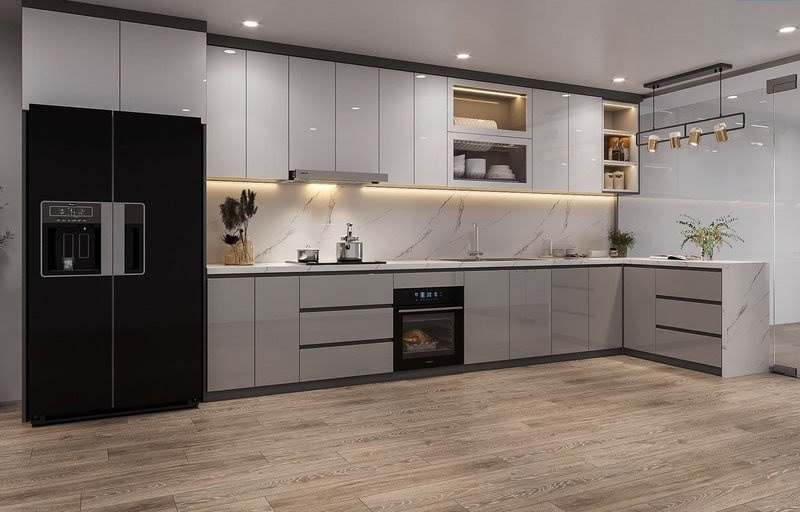 Tủ bếp nhựa có bền không?