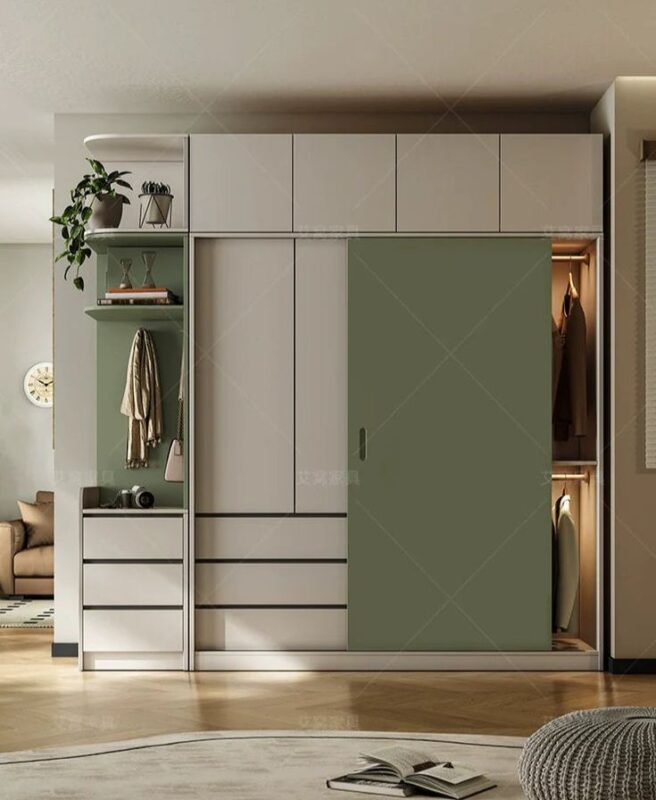 Nên chọn tủ quần áo cánh lùa hay cánh mở 