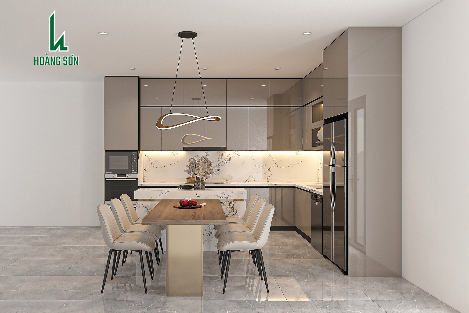 Tủ bếp TB0082 Tủ bếp TB0082