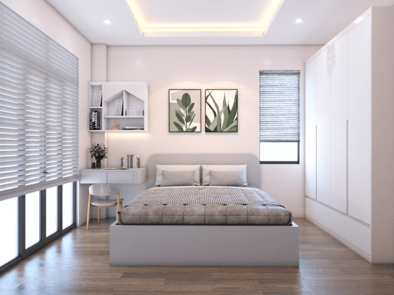 Những màu sắc phù hợp với phòng ngủ có diện tích nhỏ