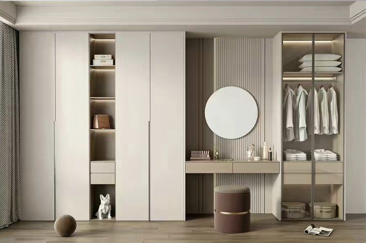 Tủ quần áo âm tường