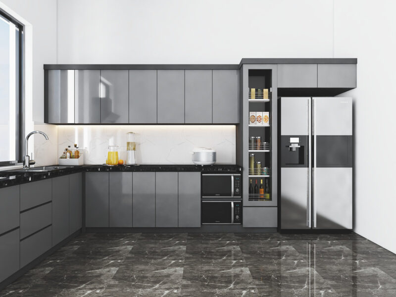 Tủ bếp nhựa có bền không?