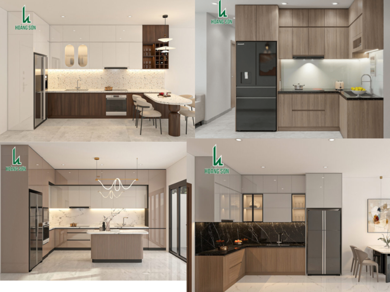 Nên chọn tủ bếp chữ I hay chữ L cho không gian bếp