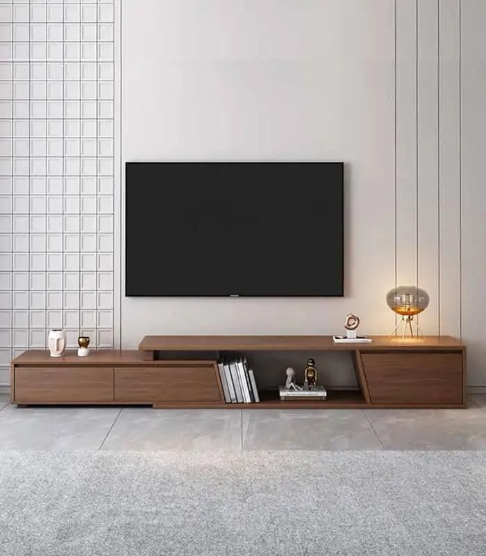 Nên chọn kệ tivi treo tường hay kệ tivi đặt sàn?