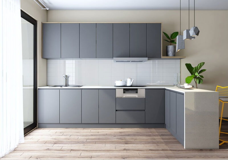 Tủ bếp nhựa có bền không?