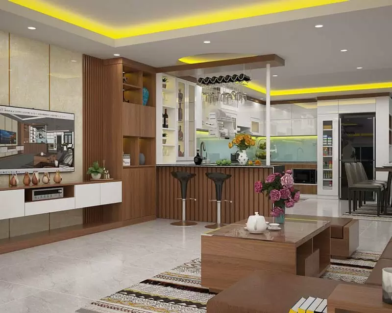 Cách hoá giải bếp đối diện cửa chính mà gia chủ nên biết