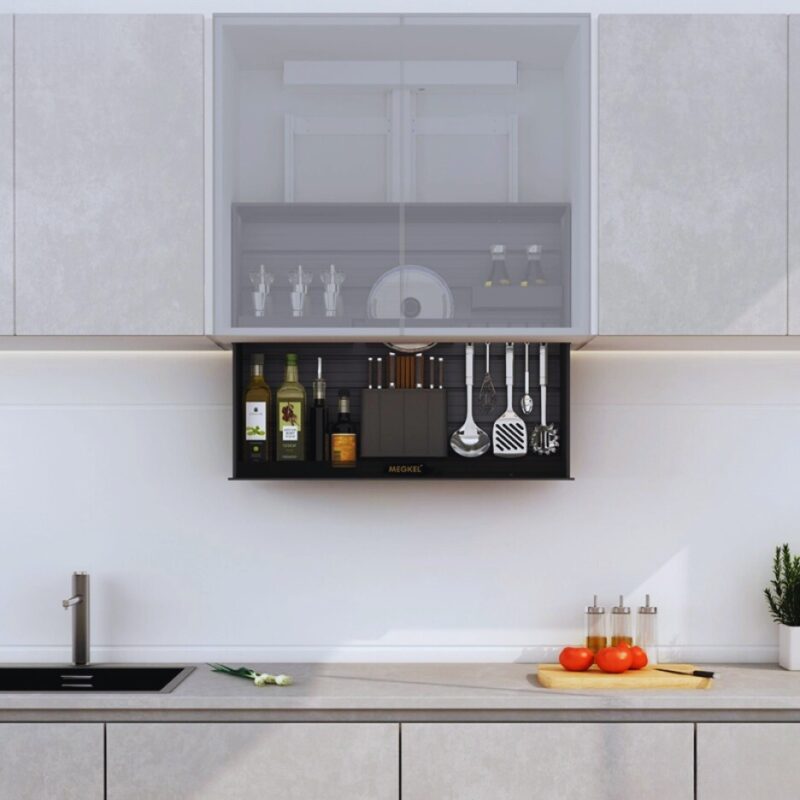 Các phụ kiện tủ bếp trên thông minh phải có cho mọi gia đình