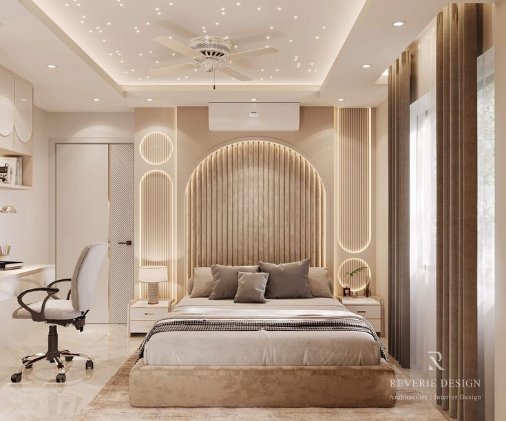 Cách trang trí giường ngủ trong khách sạn đẹp Giường ngủ trong khách sạn