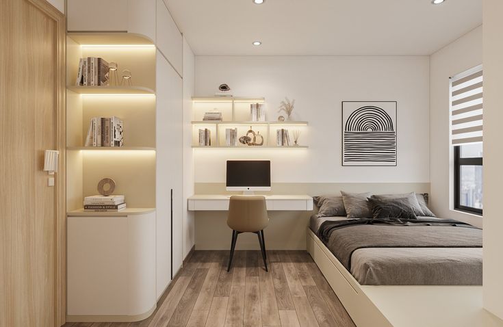 Tổng hợp các kiểu trang trí phòng ngủ dễ thương Phòng ngủ dễ thương