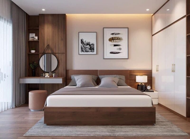 Cách trang trí kệ phòng ngủ đẹp, hiện đại Kệ phòng ngủ