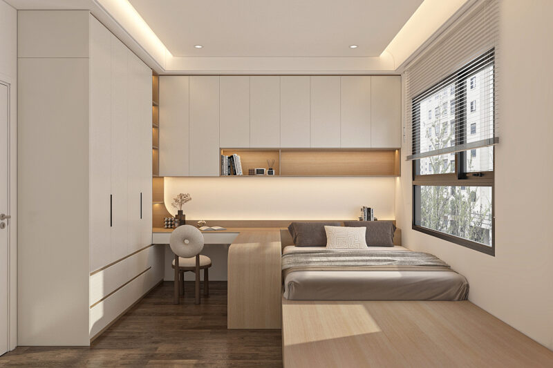 Mẫu bộ nội thất phòng ngủ đẹp, hiện đại năm 2026 Xu hướng thiết kế nội thất phòng ngủ