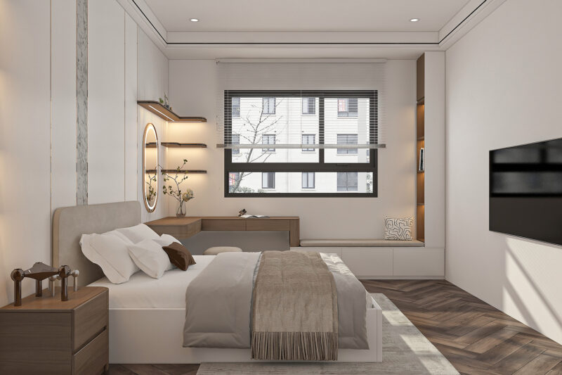 Mẫu bộ nội thất phòng ngủ đẹp, hiện đại năm 2026 Bội nội thất phòng ngủ