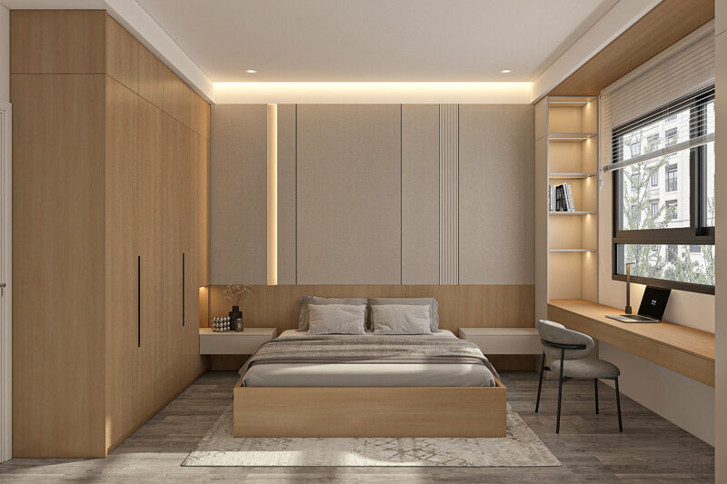 Mẫu bộ nội thất phòng ngủ đẹp, hiện đại năm 2026 Bộ nội thất phòng ngủ