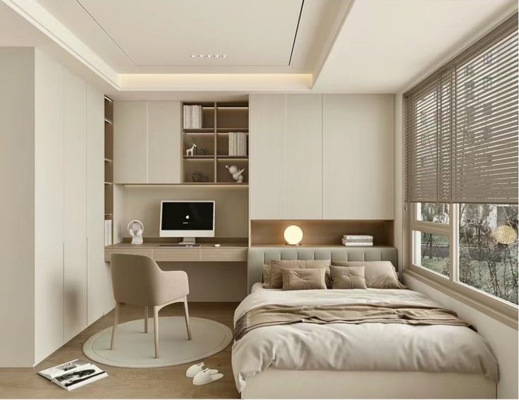 10 mẫu phòng ngủ đơn giản đẹp hiện đại và đầy đủ công năng Phòng ngủ đơn giản