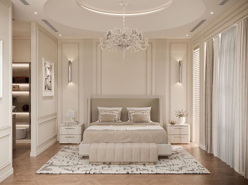 Tổng hợp các mẫu bộ giường tủ phòng ngủ đẹp, đầy đủ công năng Giường tủ phòng ngủ